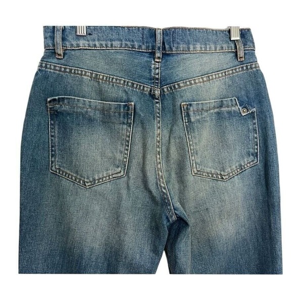 NWOT Free People We the Free Serafin Mid-Rise Slim Bootcut Jeans Size 26 - Picture 7 of 10